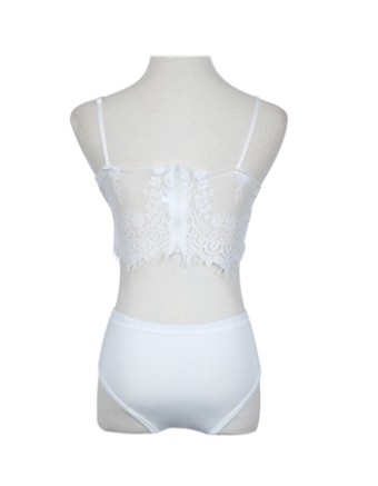 White Sexy Babydoll Sets M2131