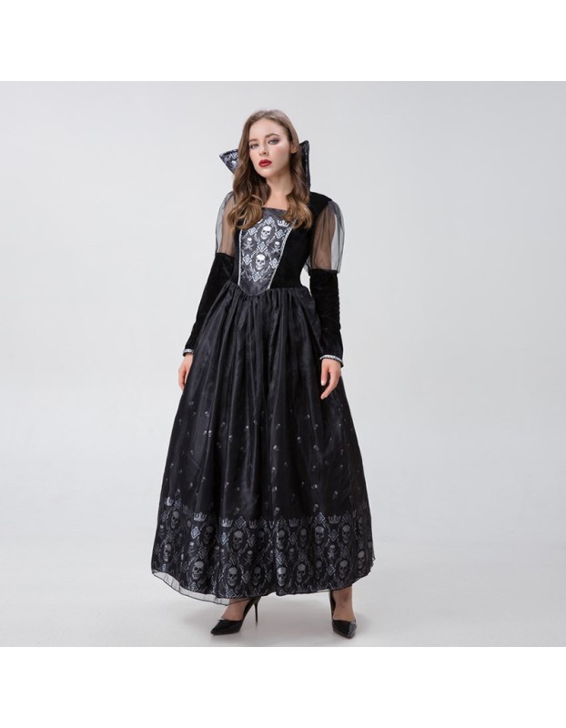 Halloween Woman Witch Devil Costume Vampire Cosplay Dresse YM8716