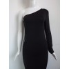 Black One Shoulder Design Evening Dress M2302