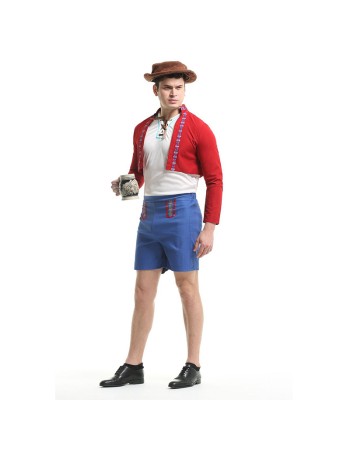 Carnival Costume Traditional Festival National Carnival Pageant  Men Costume XY82203