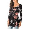 Ladies Casual Floral Printing Blouse M5602