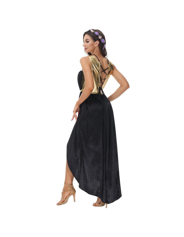 Halloween Cosplay Costume Ancient Egyptian Cleopatra Sexy Arab Dress Costume MS5016