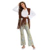 Indian Adult Couple Costume Tribe Princess Hip Hop Fringe Cosplay SM3348