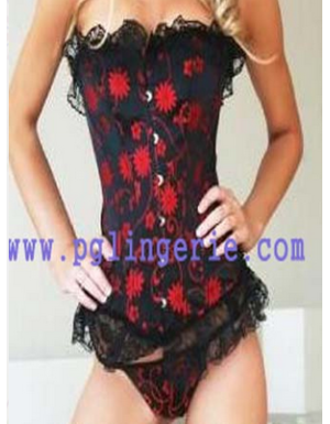 sexy lace up corset M1659