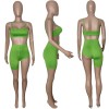 Sling Top Sexy Tube Top And Shorts Set Two Piece Summer M046