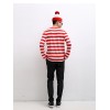 Casual  lovely red and white clothes M40303