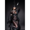 Bunny Sexy Underwear SM Blood Drops Body Black Silk Temptation Open File Free Performance Clothes XX
