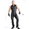 Leggings Matt Leather Sexy Pants Open Crotch Trouser For Men  N803