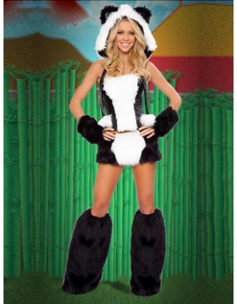 panda sexy costume m4592