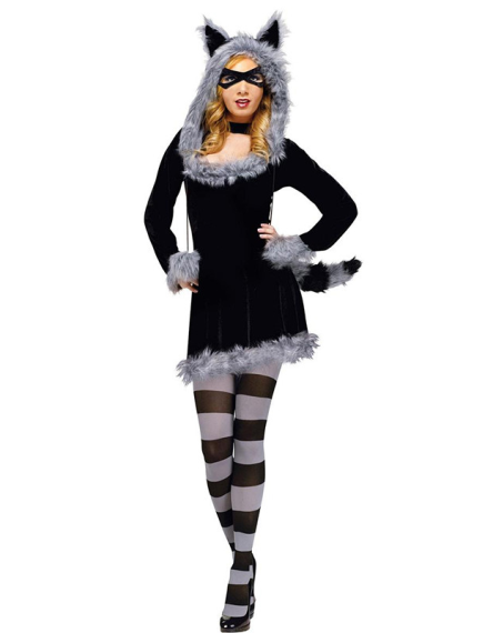Lovely Raccoon Costume M4778