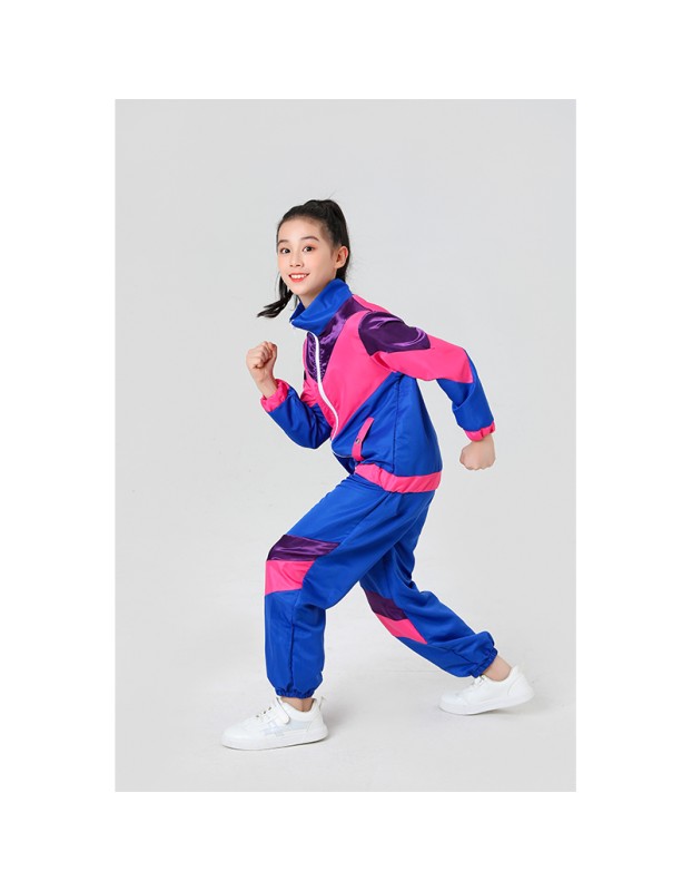 Girl 70s Disco Retro Hippie Costume Fancy Clothes Hippie Pants Children Costume