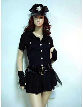 sexy police costume m4415