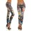 Seamless Tattoo Leggings trousers FG9052BK