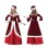 Sexy Miss Claus Christmas Long Gown Set M1137