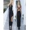 Adult Women Black Sleeveless Bodycon Maxi Dress M30034a