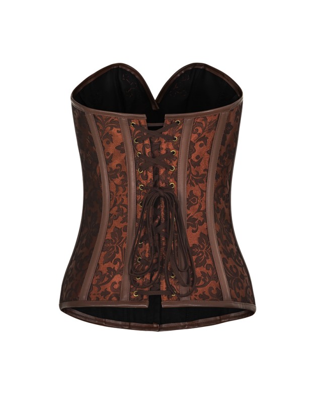 Steampunk Metal Gear Corset Plus Size M1426