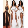 Two Side Split Lace Maxi Long Dress M3858