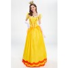 Halloween Dress Cosplay Yellow Beauty And Beast Biqi Belle Princess Uniform YM2897