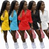 Sexy Short Mini Dress Shirts Dress For Women M013