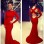 Red Sexy Top Adult Maxi Dress M3971b