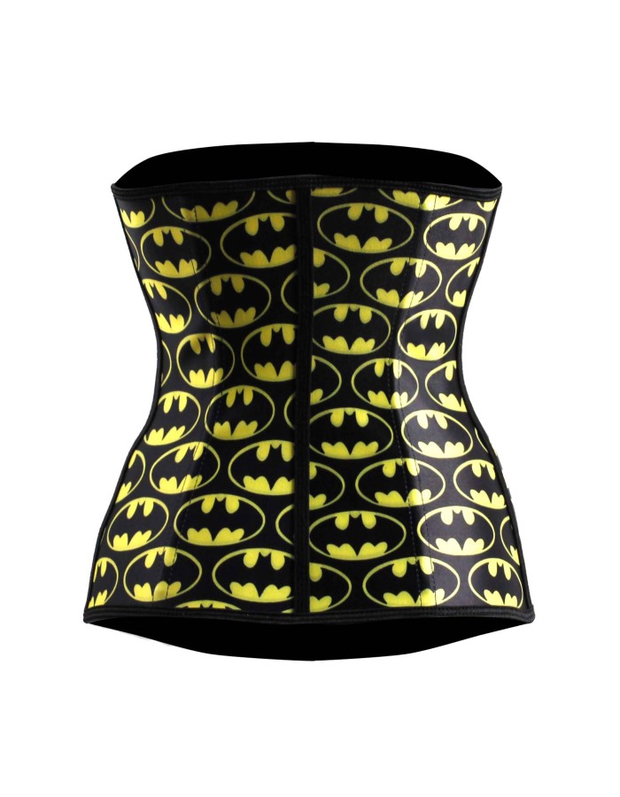 Halloween Fashion 4 Steel Bone Batman Waist Trainer M1303T