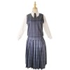 The Addams Family Costumed Female Wednesday Same Style Cosplay School Uniform YZ411