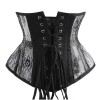 Retro Mesh Shapewear Waist Lace Abdominal Retraction Breathable Corset WK1150