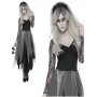 Ghost bride costume M40095