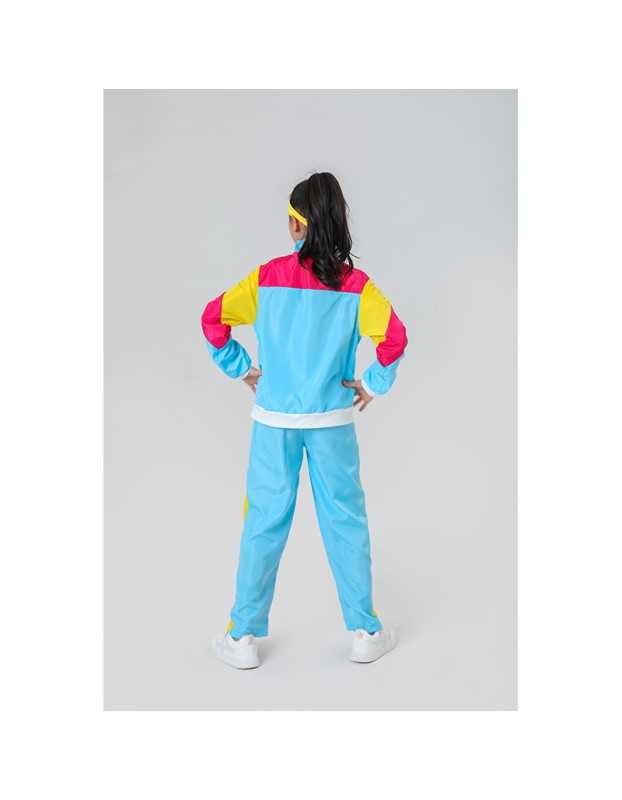 Girl 70s Disco Retro Hippie Costume Fancy Clothes Hippie Pants Children Costume
