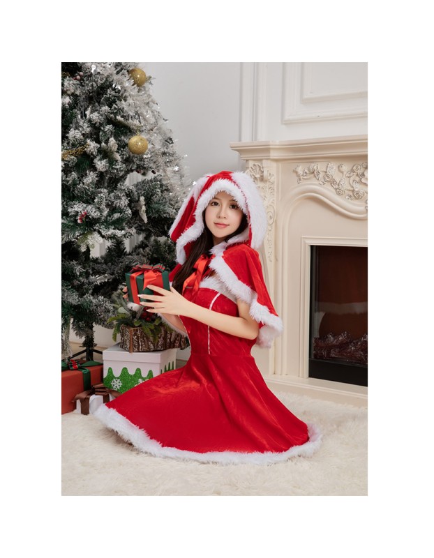 Christmas Uniform Battle Dress Bunny Webcast Sexy Cosplay Show Costumes SM3707