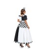 Elise Wonderland Halloween Cosplay Plaid Mickey Mouse Costume DL2029