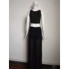 Black Two Piece Bodycon Evening Dress M3968a