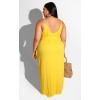 Womens Spaghetti Strap Beach Maxi Dress Plus Size M8425