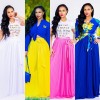 New Fashion Women's High Waist Pleated Solid Skirt M8245