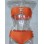 Sexy open orange bikini M5368a
