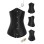 Sexy Black Satin Steel Bone Corset M1300