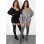 Autumn Winter Off Shoulder Knitted Sweater Dress M8273