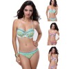 Sexy Charming Paisley Bandeau Bikini M5251
