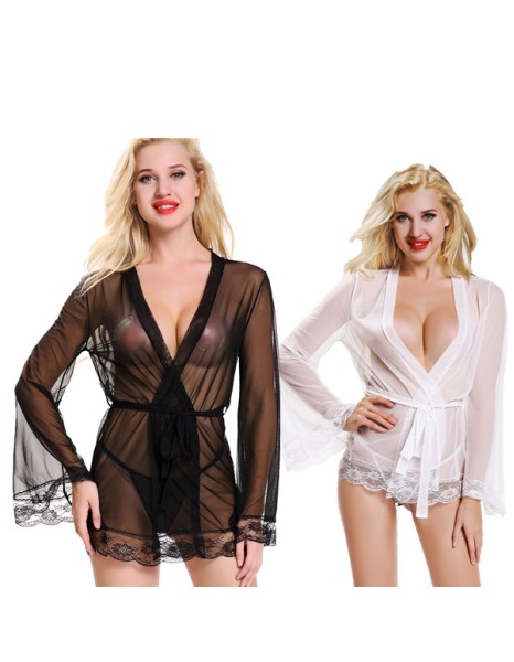 Sexy Erotic See Through Lace Babydoll M2115
