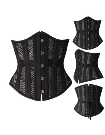Women two colors steel bones corsets M1344