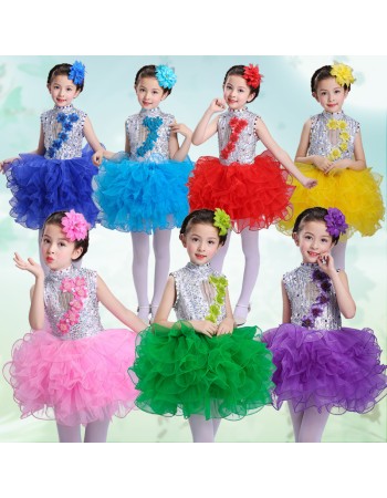 7 Colors Girls Fluffy Tutu Skirt S035
