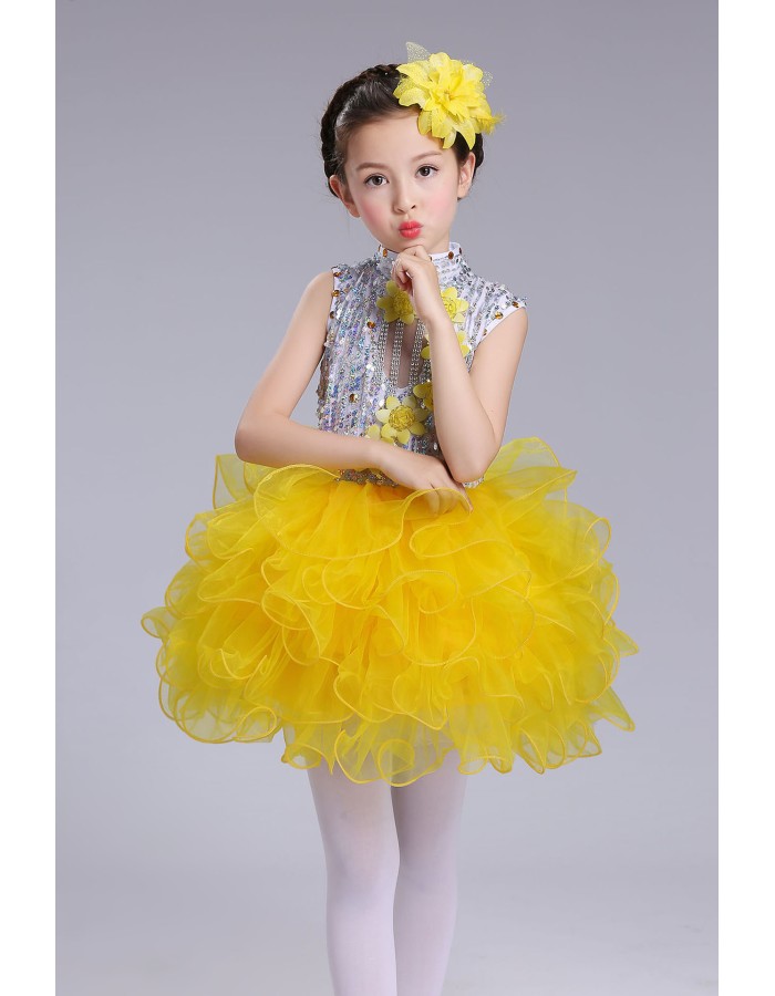 7 Colors Girls Fluffy Tutu Skirt S035