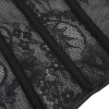 Lightweight Tight Abdomen 4 Buckle Version Of Perspective Lace Waist Corset QF869