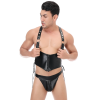 Sexy PU Leather Men Suit Stage Performance Clothing Personalized Factory Direct Sales N982