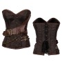 BROWN RETRO CORSET M1389