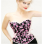 Girl's sexy pink heart corset M1643