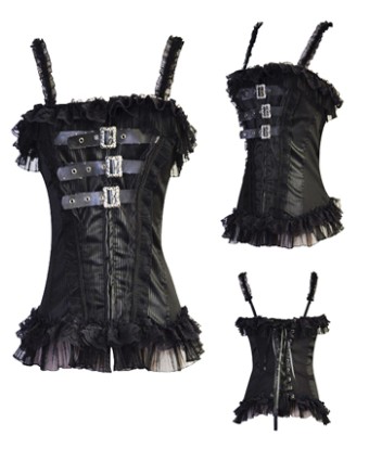 black new arrival bustiers m1266a