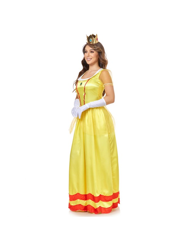 Super Mario Brothers Peach Blossom Princess Brigitte Costume Princess Brigitte SM10