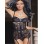 Hot Sexy Women Lace Waist Trainer Corsets M1348
