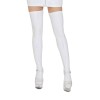 Sex Underwear Shiny Patent Thigh Leather Adult Women Black Socks XX6915